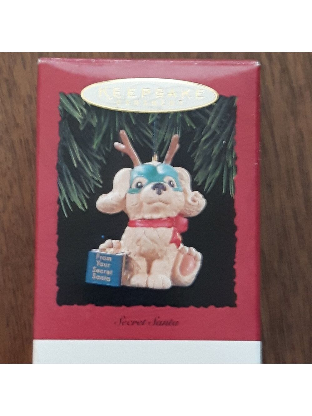 Hallmark Secret Santa Ornament Keepsake Ornament